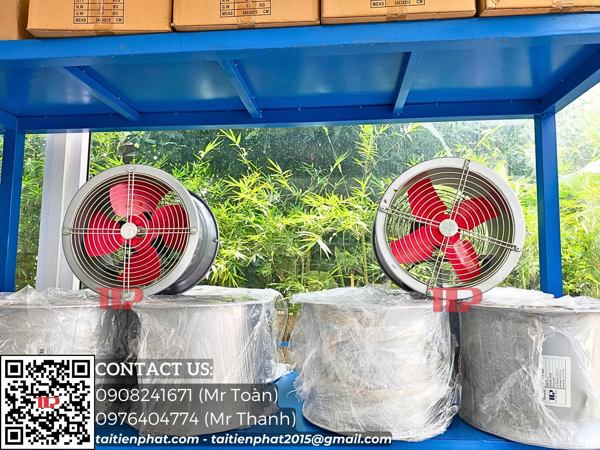 Quạt hướng trục công nghiệp